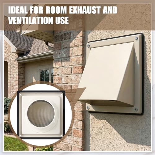 Gisafai 4 Inch Dryer Vent Cover Outdoor - Image 6