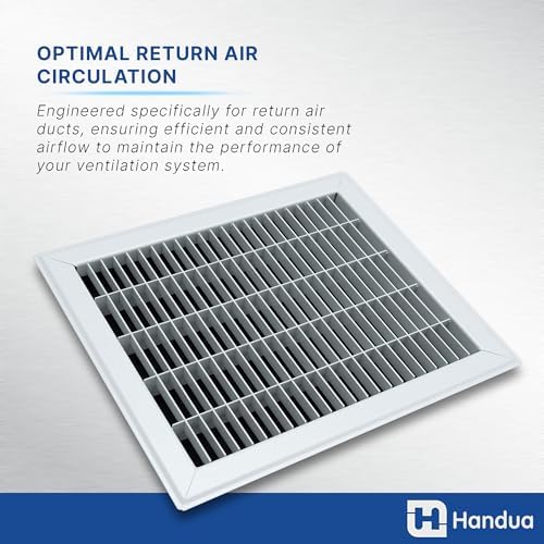 Fits 12x14 and 14x12 Duct Opening | Return Air Floor Grille by Handua | - Image 4