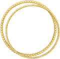 gorjana - Poppy Gold Bracelet Set - 18k Gold-Plated Brass - Luxurious and Durable Finish - Stackable for Dynamic Style - Perfect for Gifting