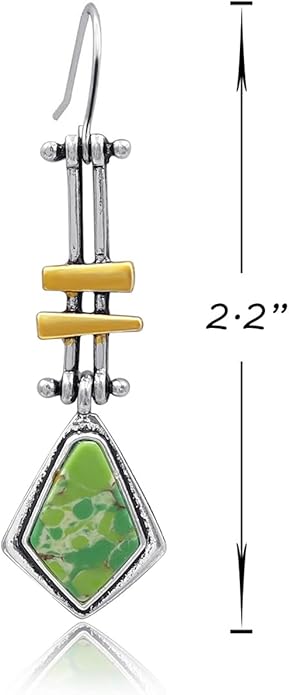 Silver Handmade Boho Earrings Dangle Earrings for Women