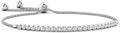 Angara Diamond Tennis Bolo Bracelet in 14K Solid Gold | Natural Diamond Adjustable Chain Bracelet for Women | April Birthstone Jewelry Gift For Women