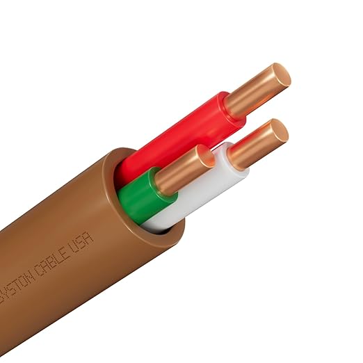 Syston 18/3 Thermostat Doorbell HVAC Heating Control Cable Wire, 18 AWG 3 - Image 2