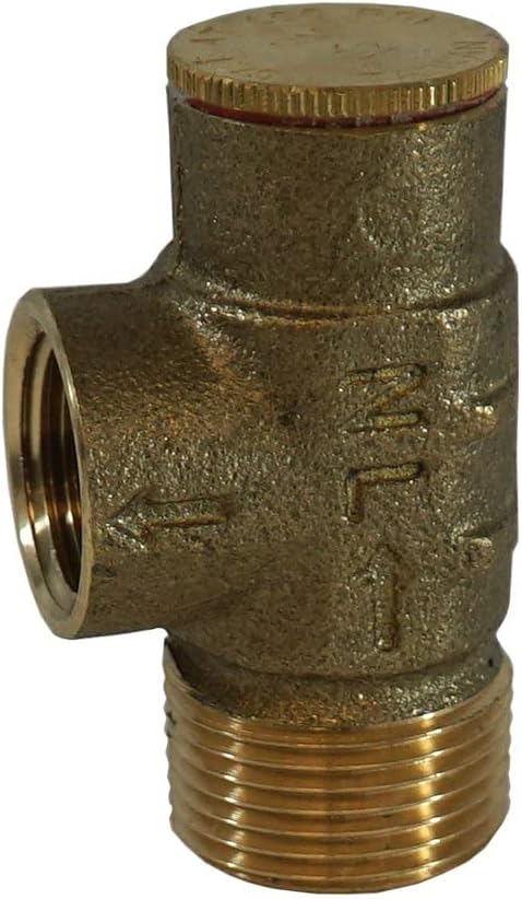 MFG 3/4" Lead-Free Brass Pressure Relief Valve – 100 PSI Water System Safety - Image 8