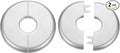 HARFINGTON 2pcs Wall Split Flange 22.5mm/0.9" Self-Adhesive Plumbing Cover by HARFINGTON