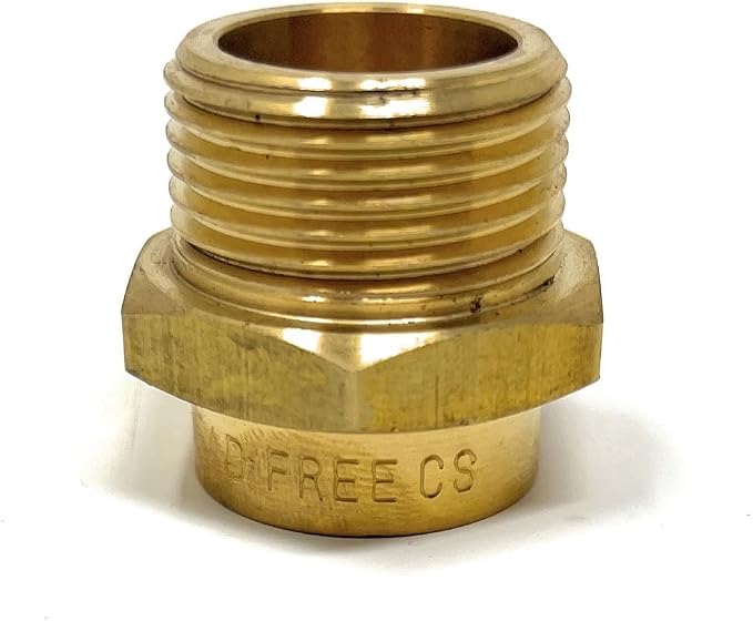 Cascada Lead-Free Brass Adapter, G Thread British BSPP Male to NPT Female) - Image 6