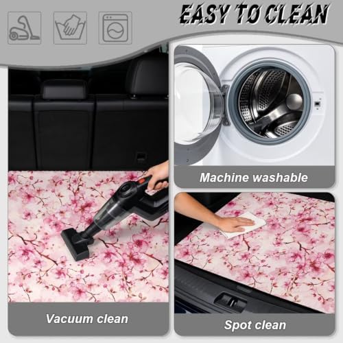 ELEQIN Car Cargo Liner Non Slip Backing Cargo Mat Rear Trunk Liner All Weather - Image 5