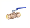 EZ-Fluid 1" Push to Connect Push Fit Ball Valve Heavy Duty Brass Full Port by EZ-FLUIDPlumbingProducts