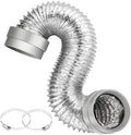 MATEWORK 5FT Dryer Vent Hose 4 Inch, Heavy Duty Aluminum by MATEWORK