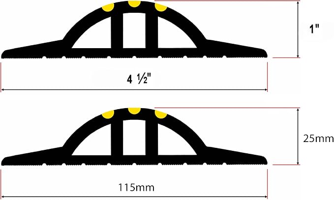 1” High Garage Door Threshold Seal Kit 10'3" Length | Flexible PVC | Complete - Image 8