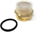Cascada 1 1/2" G Thread Female to 1 1/2" NPT Thread Male Pipe Fitting Adapter by CascadaShowers