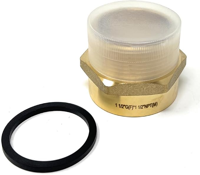 G Thread Female to NPT Thread Male Pipe Fitting Adapter by CascadaShowers