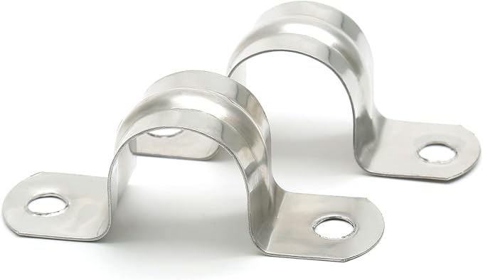 M20 3/4 Inch Conduit Clamps, Stainless Steel Cable Clamp, Rigid Pipe Strip - Image 5