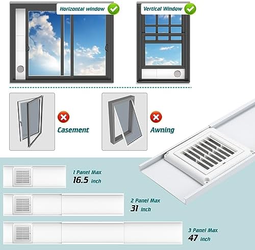 Daisypower Dryer Vent Window Kit - Image 3