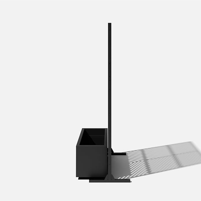 Veradek Block Series Long Box Planter + Arrow Privacy Screen Set, Balcony or - Image 9