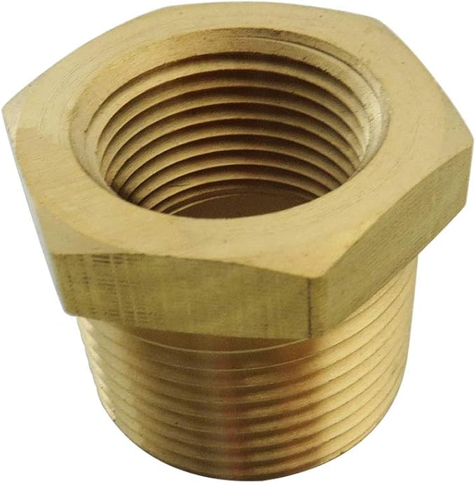 Brass Pipe Fitting Hex Bushing Assortment Kits NPT Male Pipe to NPT Famale Pipe - Image 6