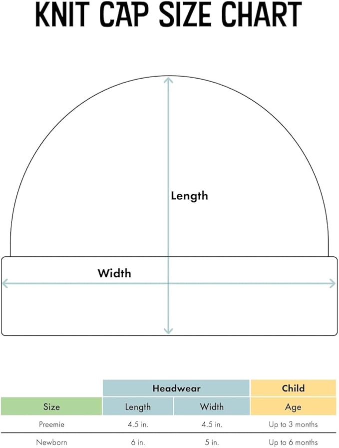 College Baby NCAA Officially Licensed Infant Knit Cap - Embroidered Beanies for Preemies & Newborns (0-3 Months)