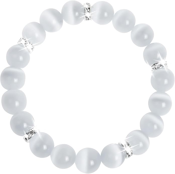 Healing Bracelet For Women Anxiety Crystal Bracelet Chakra Beaded Bracelets Rose Quartz Crystals And Healing Stones Yoga Bead Bracelet Calming Stretch Bracelet Stress Relief Gifts For Women