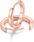 FaithHeart Sterling Silver Hoop Earrings for Women, Hypoallergenic Huggie Hoop Earrings Lightweight Small Cartilage Earrings Hoop Earring Dainty Everyday Earrings 6/8/10/12/14/15/16/18/20mm