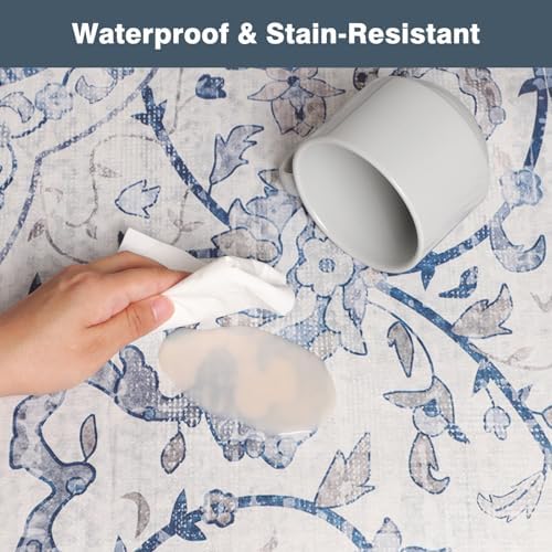 5x7 Premium PVC Floor Mat, Waterproof Vinyl Rug & Plastic Floor Protector - Image 5