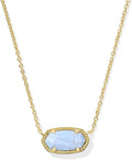 Kendra Scott Elisa Pendant Necklace for Women, Fashion Jewelry, 14k Gold-Plated