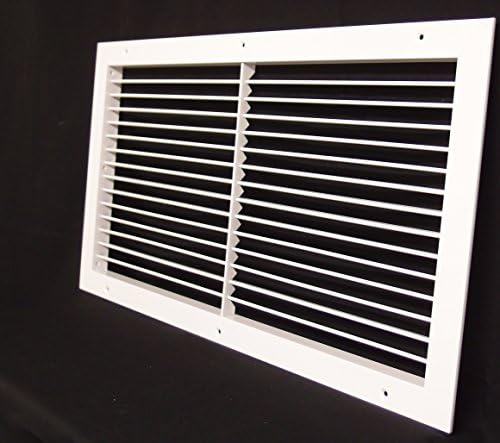 30" w X 12" h Aluminum Adjustable Return/Supply HVAC Air Grille - Image 2