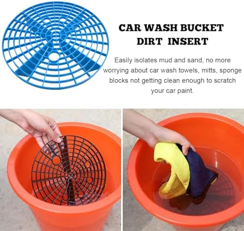 Yourkar 2 PCS Car Wash Inserts, Plastic Vehicle Detail Grit Trap, Auto Wash - Image 3