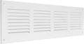 16 x 4 Inch White Galvanized Steel Return Air Register Vent Cover, AC Vent Cover by ECOPROVENT