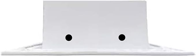 BUILDMART - 12x4 White Modern AC Vent Cover - Decorative Air Vent - Standard - Image 3