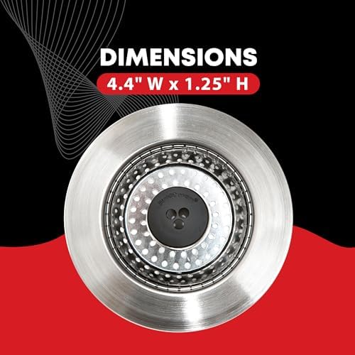SinkShroom Revolutionary Clog-Free Sink Strainer Basket, Stainless Steel - Image 4