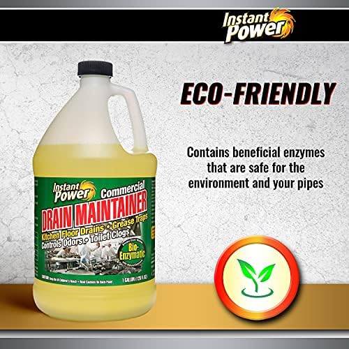 Instant Power Commercial Drain Maintainer & Trap Treatment, 1 Gal - Image 6