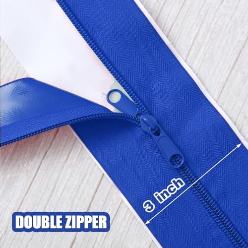 Tigeen 4 Roll Heavy Duty Zipper Door Dust Barriers 7 ft x 9 Inch - Image 2