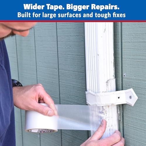Gaffer Power Clear Repair Tape 3 in x 20 Yds, Waterproof, Made in USA - Image 2