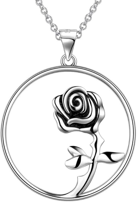 925 Sterling Silver Rose Flower Ring - Adjustable, Elegant Promise Ring for Women & Girls - Perfect for Birthday & Wedding Gifts