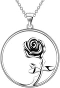 925 Sterling Silver Rose Flower Ring - Adjustable, Elegant Promise Ring for Women & Girls - Perfect for Birthday & Wedding Gifts