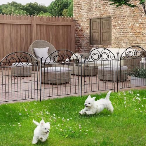 Getlay Garden Fencing 36 Inch High, 2 Panels Total 4.4 Ft Dog Fences Outdoor - Image 6