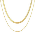 Natural Freshwater Baroque Pearl Necklace 14K Gold Plated Dainty Choker Necklace for Women Girls Snake Chain/Cuban Link/Paperclip/Ball Beaded Chain/Tennis Chain Fashion Jewelry for Gift