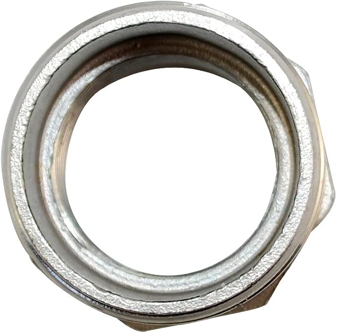 1-1/4" Male x 1" Female Thread Reducer Bushing Pipe Fitting, Stainless steel SS - Image 4