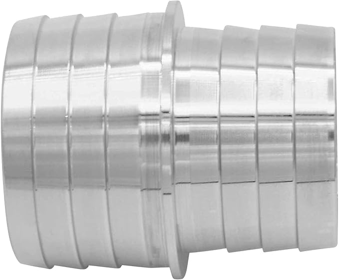 ICT Billet 1-1/2" to 1-3/4" Inch Hose Barb Splice Coupler Repair Reducer - Image 5