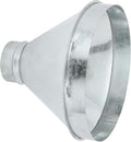 PATIKIL 12 Inch to 4 Inch Duct Reducer, Galvanized Steel Round Air Duct Reducer by PATIKIL