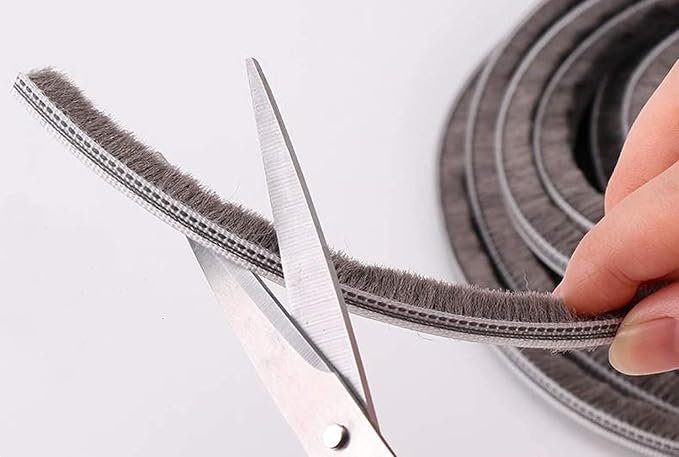 Weather Stripping Door Seal - 5m Brush Weather Stripping - Image 9