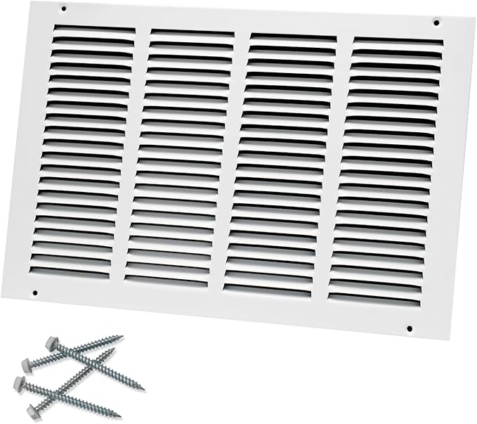 Howeall 16"W x 10"H Steel Return Air Grille, Air Return Vent Cover by Howeall