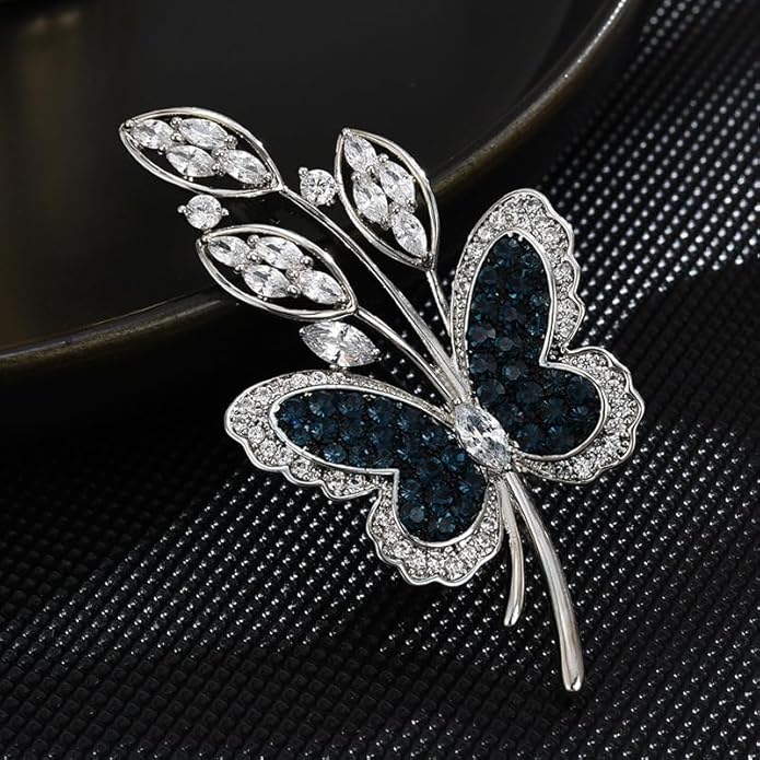 Animal Brooch for Women Girls Rhinestone Animal Brooch Lapel Pin Jewelry Gift for Mom Wife