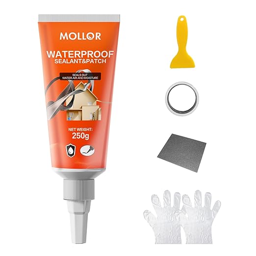 Concrete Crack Filler, Heavy-Duty Cement Crack Filler, Self Leveling Concrete by MOLLOR