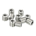 10Pcs Thread Adapter Sleeve Reducing Nut, M5 M to M3 F, 10mm Length | M5 x 0.8 by HIPICCO