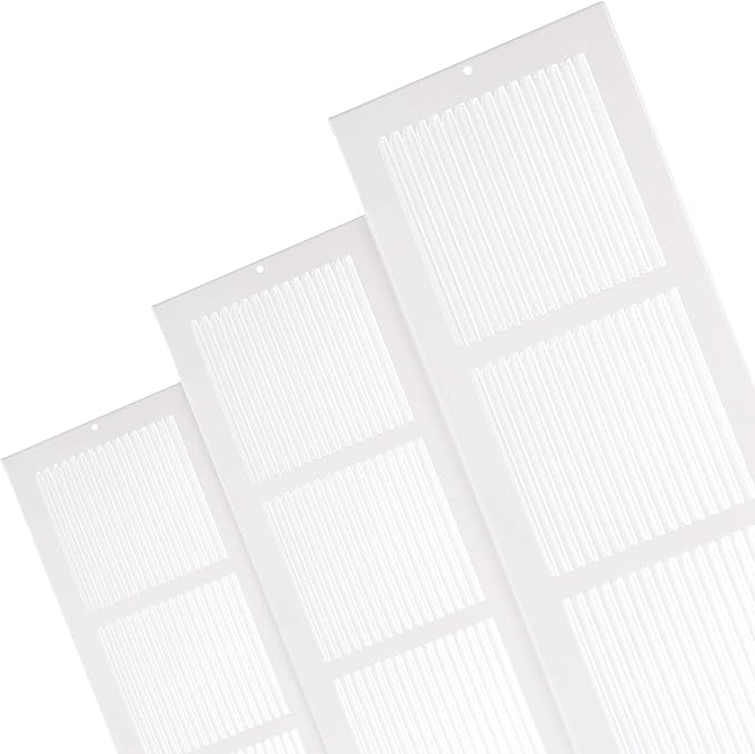 Imperial RG0095 Louvered Steel Painted Baseboard Return Air Grille, 30 x 6-Inch - Image 2