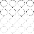 20Pcs Adjustable Braided Cord Black and White Waxed Thread Half Finished Bracelet with Jump Rings Knotting Bracelet Ropes for Wrist DIY Women Jewelry Friendship Bangle Decor 8.5-16cm Long