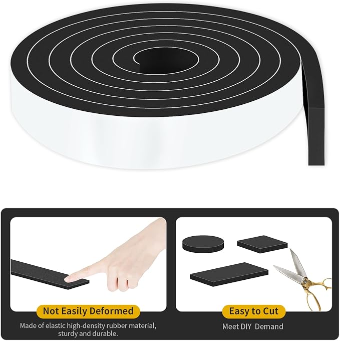 Weather Stripping Door Seal, High Density CR, 2 in x 3/8 in x 6.5Ft | Weather - Image 6