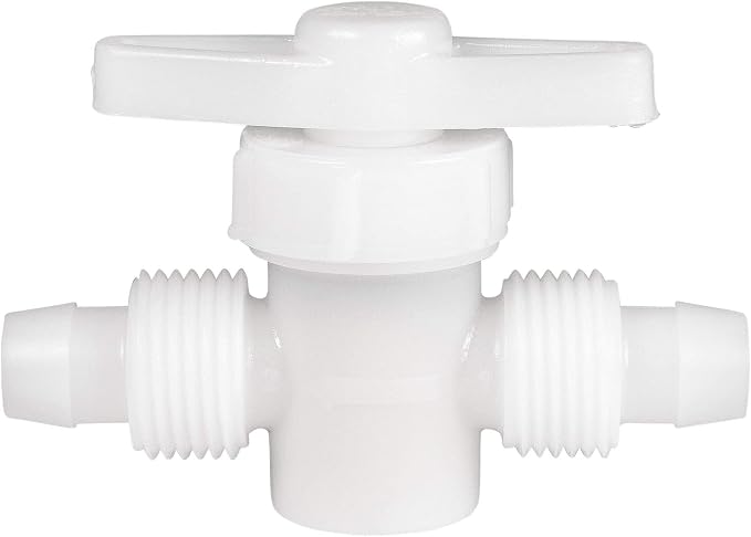 RecPro 1/2" Flair-It Shutoff Valve | PEX & Gray Tubing | 1-Pack - Image 5