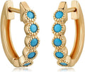 MYEARS Women Earrings Gold Huggie Hoop Ear Stud Cuff 14K Small Simple Hypoallergenic Everyday Jewelry