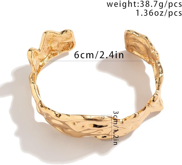 3 Pcs Metal Big Open Choker Necklace Bracelet Earrings for Women Adjustable Gold Baroque Pearl Choker Necklaces Round Necklace Suitable for Party ummer Beach Bead Body Chain Jewelry